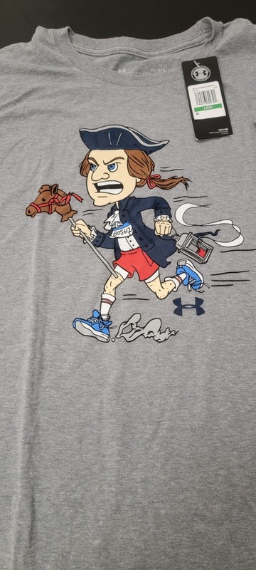 Under Armour Boston Marathon Cartoon Runner T-shirt Large gallery