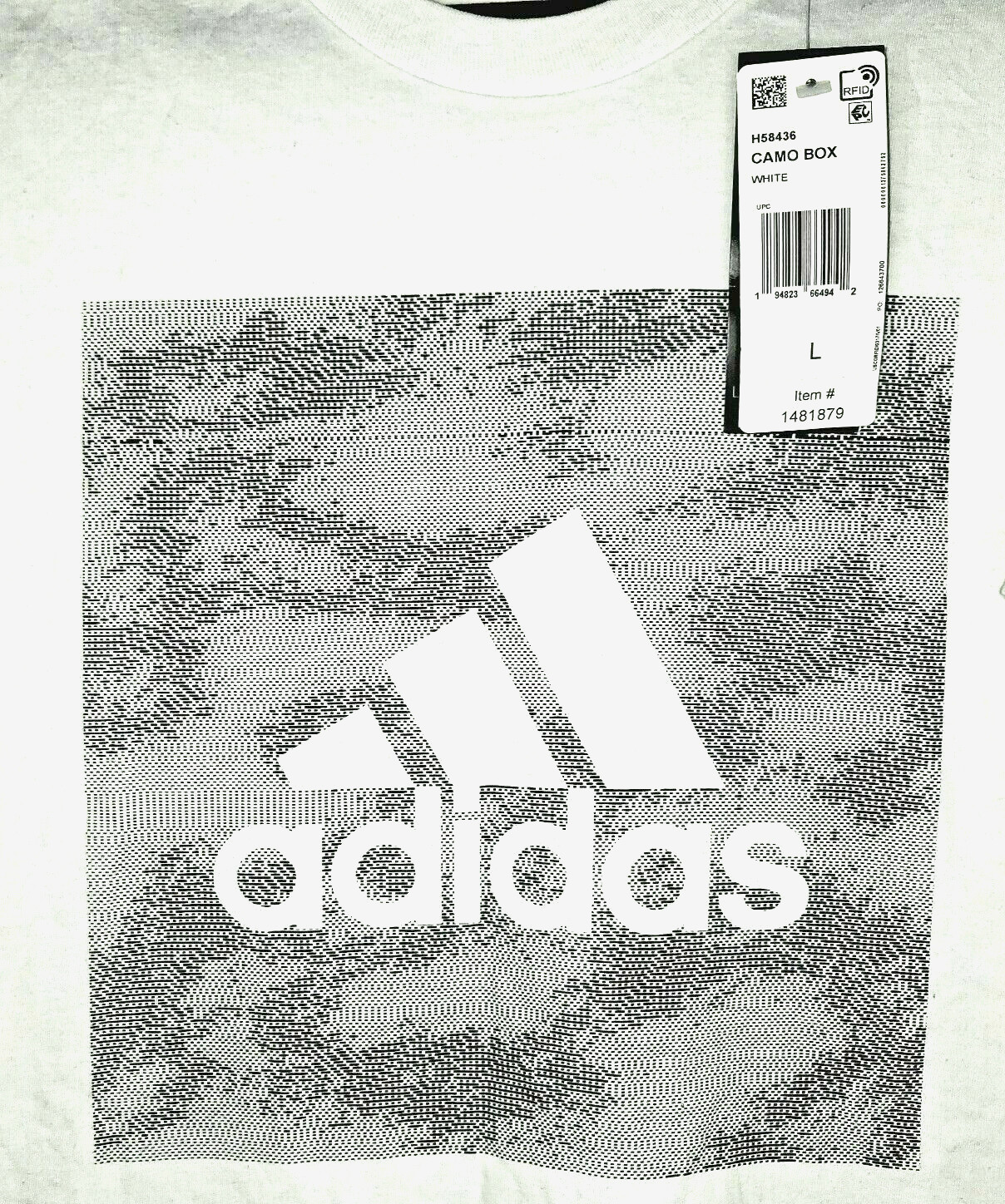 Adidas Amplifier T-Shirt Men's Large Short Sleeve White New with Tags Casual Tee gallery