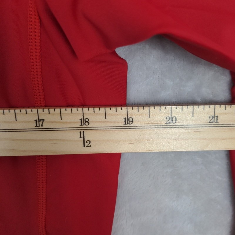 NWT Lafroi Burst Long Sleeve Shirt Men Large Red Fitted Compression Athletic gallery