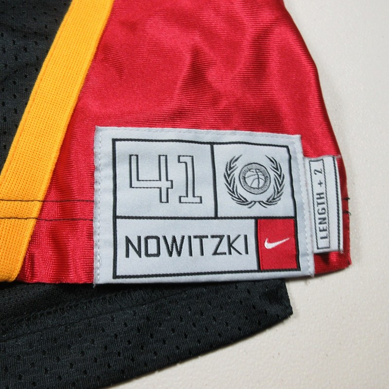 Vintage Nike Y2K mens United Ballers Dirty Dirk Nowitzki RARE sewn jersey XXL gallery