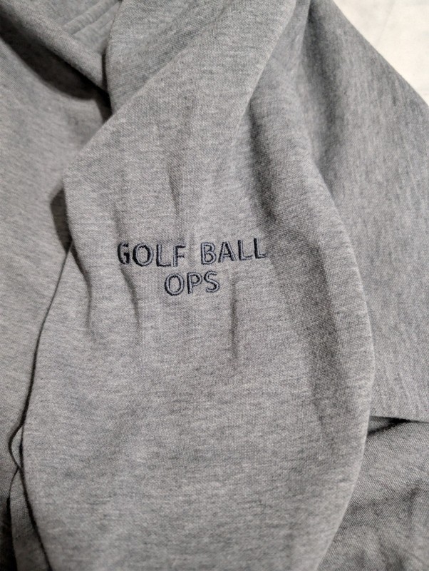 Travis Mathew Gray 1/4 Zip Pullover Mens XXL Golf Ball Ops Lightweight Stretch gallery