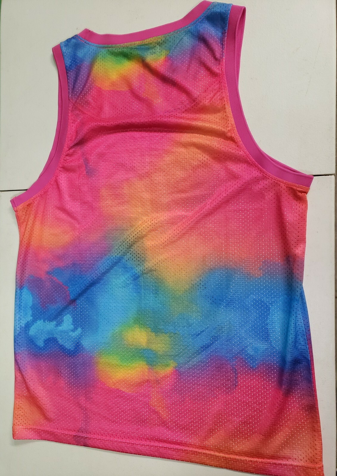 Pink Dolphin Sleeveless Tank RARE 08 Tie Dye XL Young L gallery