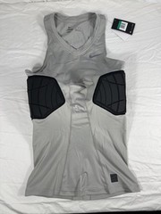 Men’s Nike Pro Hyper Strong Compression Basketball Tank Top NWT Size XXLT Grey
