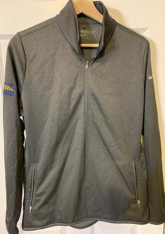 Nike Golf 1/4 Zip Pullover Men’s Sz XL 1/4 Zip Pullover Gray gallery