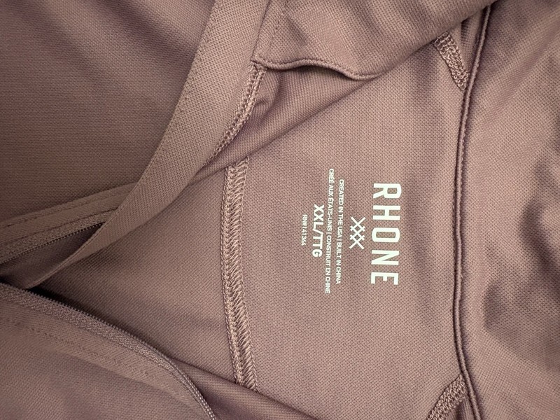 Rhône Session Quarter Zip Pullover Men’s Size 2XL Maroon Activewear gallery