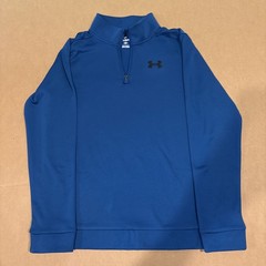 Under Armour SweaterFleece 1/4 Zip Golf Pullover Mens YXL Blue NWT