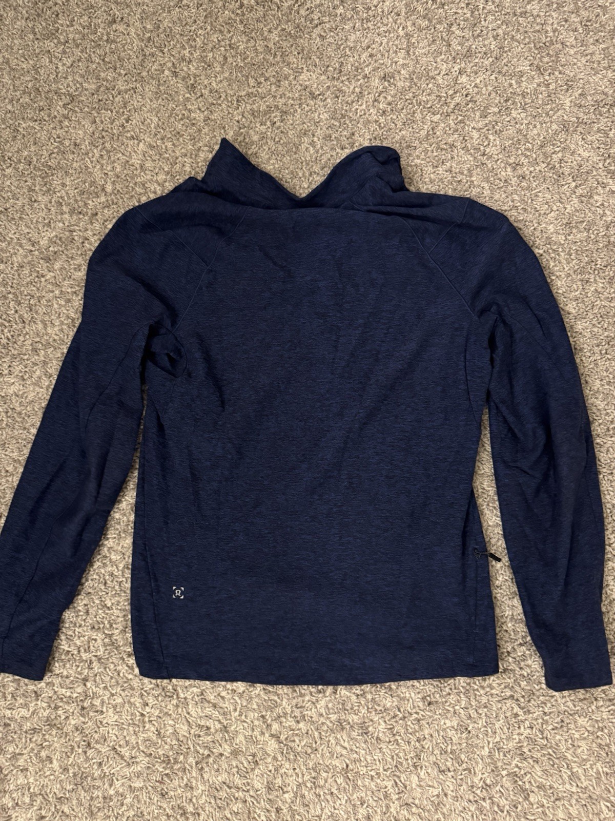 Lululemon Blue Soft Quarter zip Men Medium gallery
