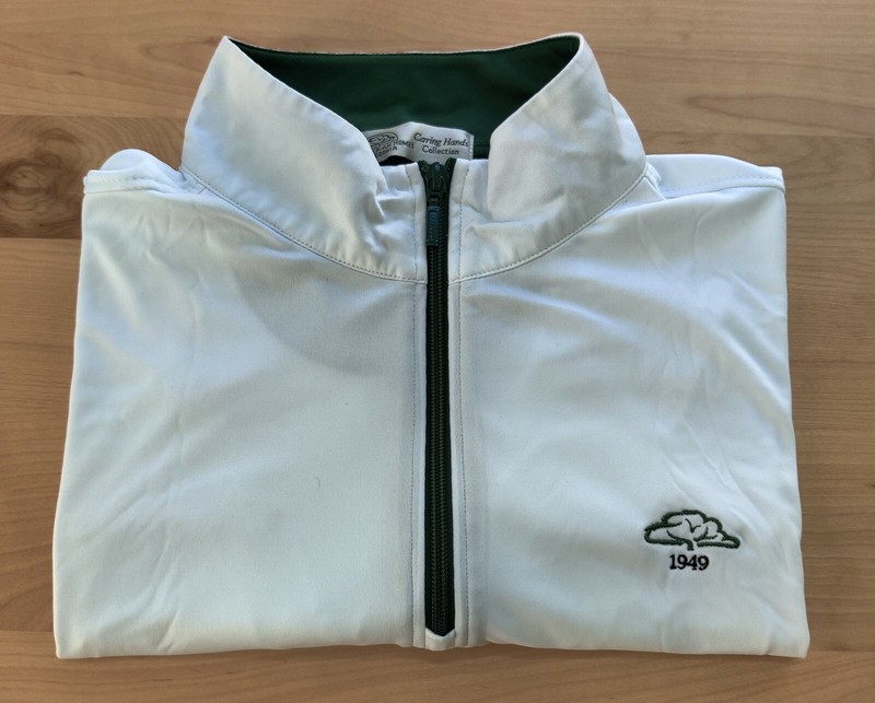 Dri Way Mens Golf Pullover Jefferson Lakeside Logo White Large BB&T Vintage 1949 gallery
