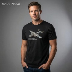 NEW Cool B-25 Bomber – Classic Airplane SHIRT SIZE S-2XL MADE IN USA