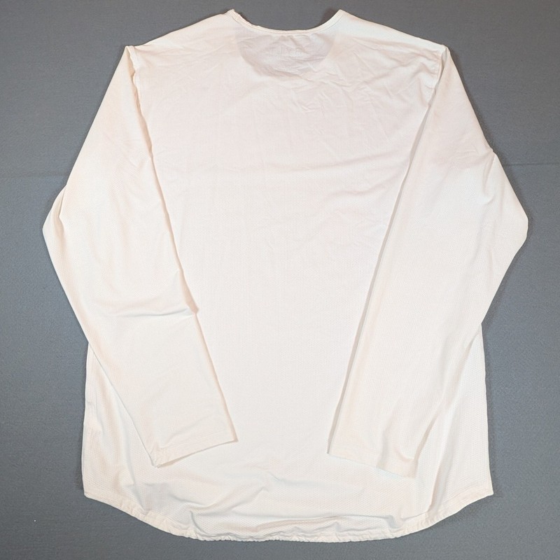 BYLT Premium Basics Mens Long Sleeve Shirt White Size Large gallery