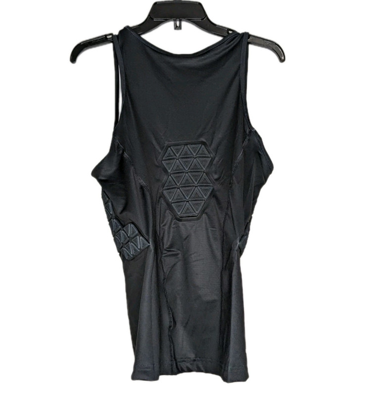 Adidas Mens Compression Padded Aeroready Tank Shirt Size XL Black $80 IM3592 Nwt gallery
