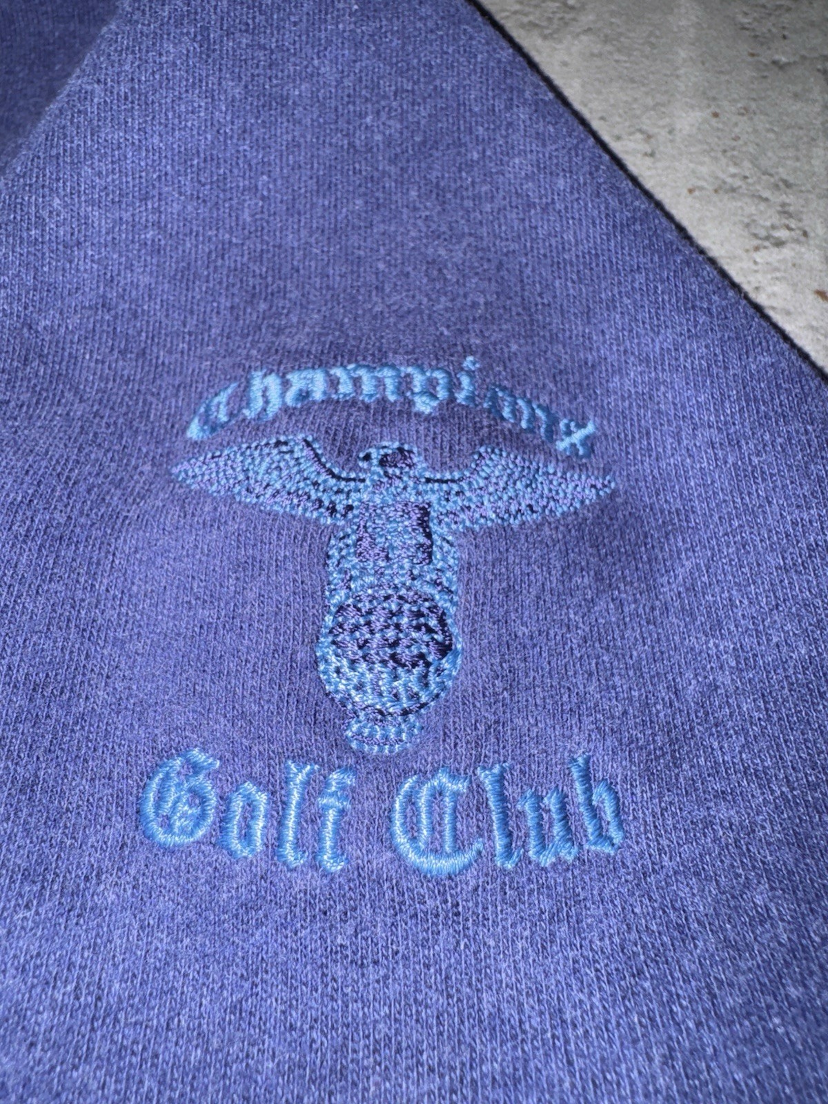 Peter Millar 1/4 Zip Mens M Champions Golf Club Quarter Pre Owned Blue gallery