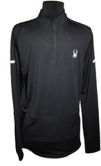 Spyder Active L/S Performance Sweatshirt w/Pockets 1/4 zip Stretch SPM844ESMS L