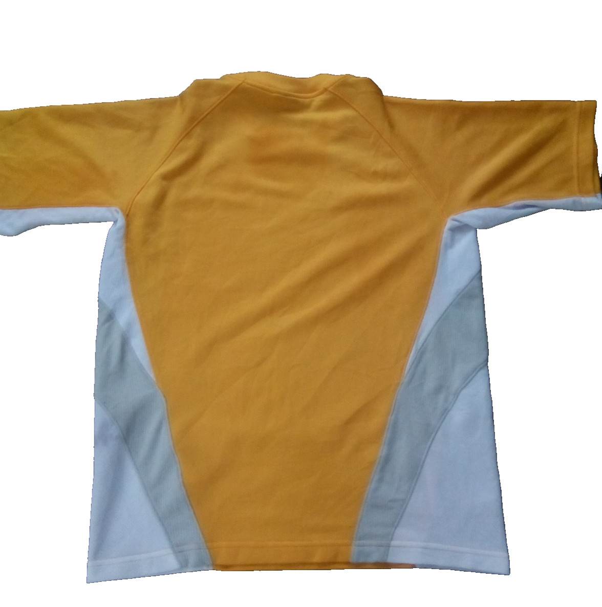 Nike Dri Fit T-Shirt Men Size Medium Yellow/White Vintage Y2K gallery