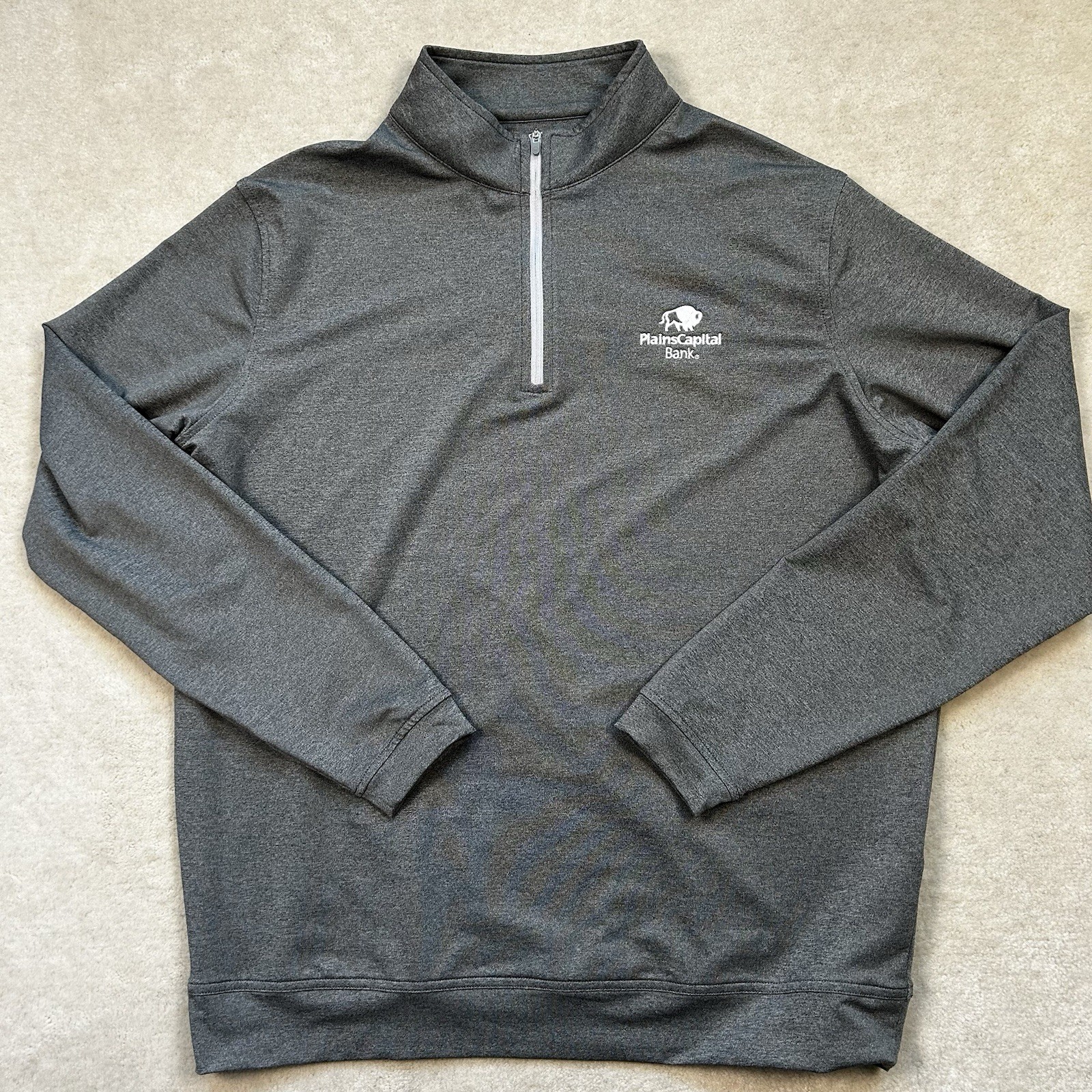 Peter Millar Men's Large Golf Pullover Crown Sport Performance Jacket 1/4 Zip gallery