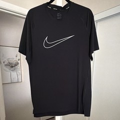 Nike Pro Dri-FIT Slim Fit Short Sleeve Crew Neck Pullover T-Shirt Black M