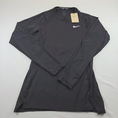 Nike Pro Mens Dri-Fit Base Tight Compression Top Long Sleeve T Shirt Black L
