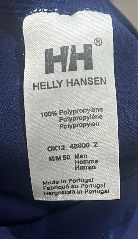 Helly Hansen Lifa Polypropylene Crew Neck Baselayer Top Men’s Medium gallery