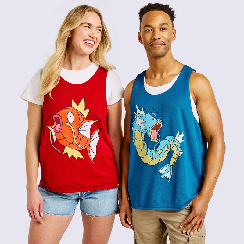 Target x Pokémon Reversible Jersey Tank - Gyarados / Magikarp - Adult Large gallery