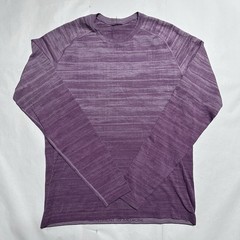 Lululemon Metal Vent Tech Long Sleeve 2.0 Red Dust Arctic Plum Size L