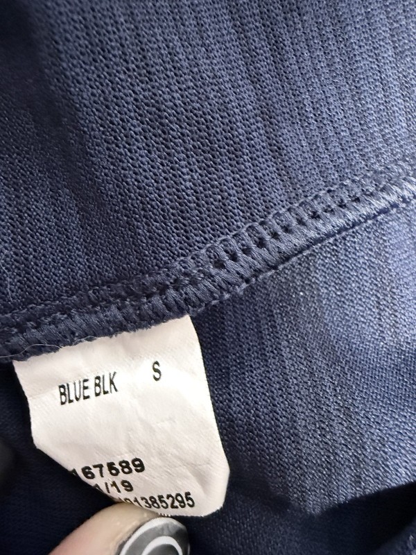 Tek Gear Dry Tek Blue Black Activewear Quick Dry Tank Top Men’s Small 6003 gallery