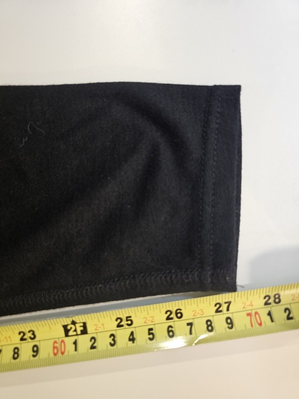 Omni Wool Mens Small Black Base Layer Top & Bottom gallery