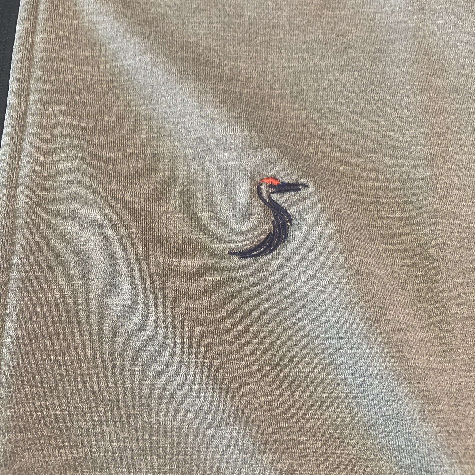 Men's Jim Nantz By Vineyard Vines Gray Performance Vest Sz L Navy Accent gallery