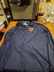 NEW NFL Chicago Bears Quarter Zip Pullover Mens XL Navy Long Sleeve – NWT k