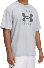 Under Armour Mens Oversized Heavy Weight Short Sleeve T-Shirt, Medium, MSRP $40