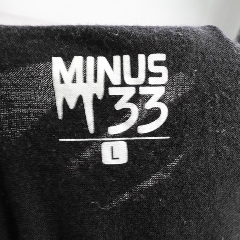 Minus 33 Shirt Mens Large Black Superfine Merino Wool Base Layer Performance gallery