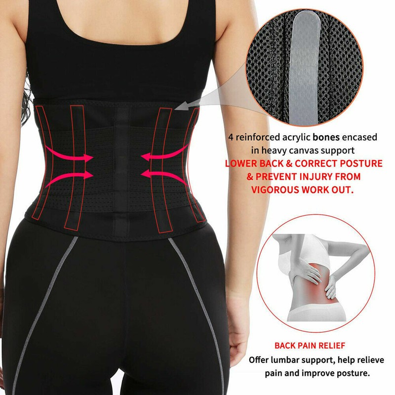Sports Waist Trainer Quick Weight Loss Trimmer For Men Women Kit Waste Cincher gallery