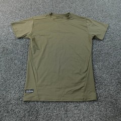 Under Armour Shirt Mens XL Brown Tactical HeatGear Compression Tee Army Military