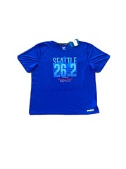 Brooks St Jude Marathon Shirt Seattle Runner Tee RunHappy Unisex XL Short Sleeve