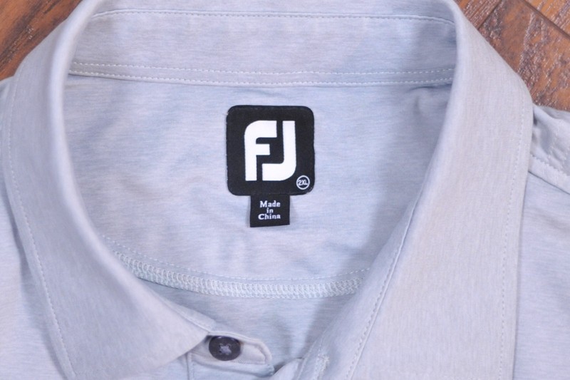 FootJoy Performance Golf Polo Shirt BMW Championship Navy/Gray Men's 2XL gallery