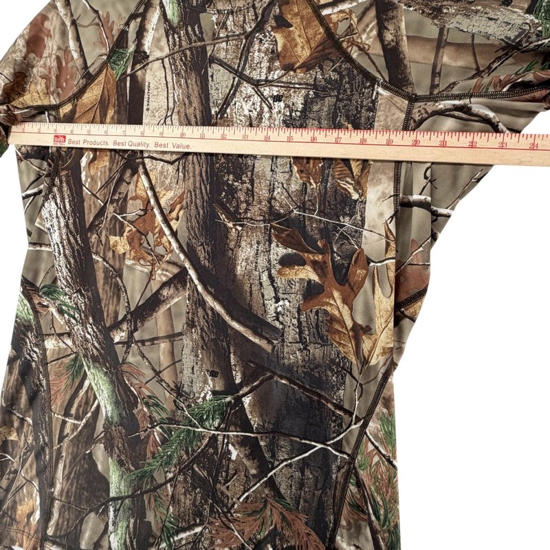 Columbia PHG Omni-Heat Camo Long Sleeve Base Layer Mens XL Realtree Camouflage gallery