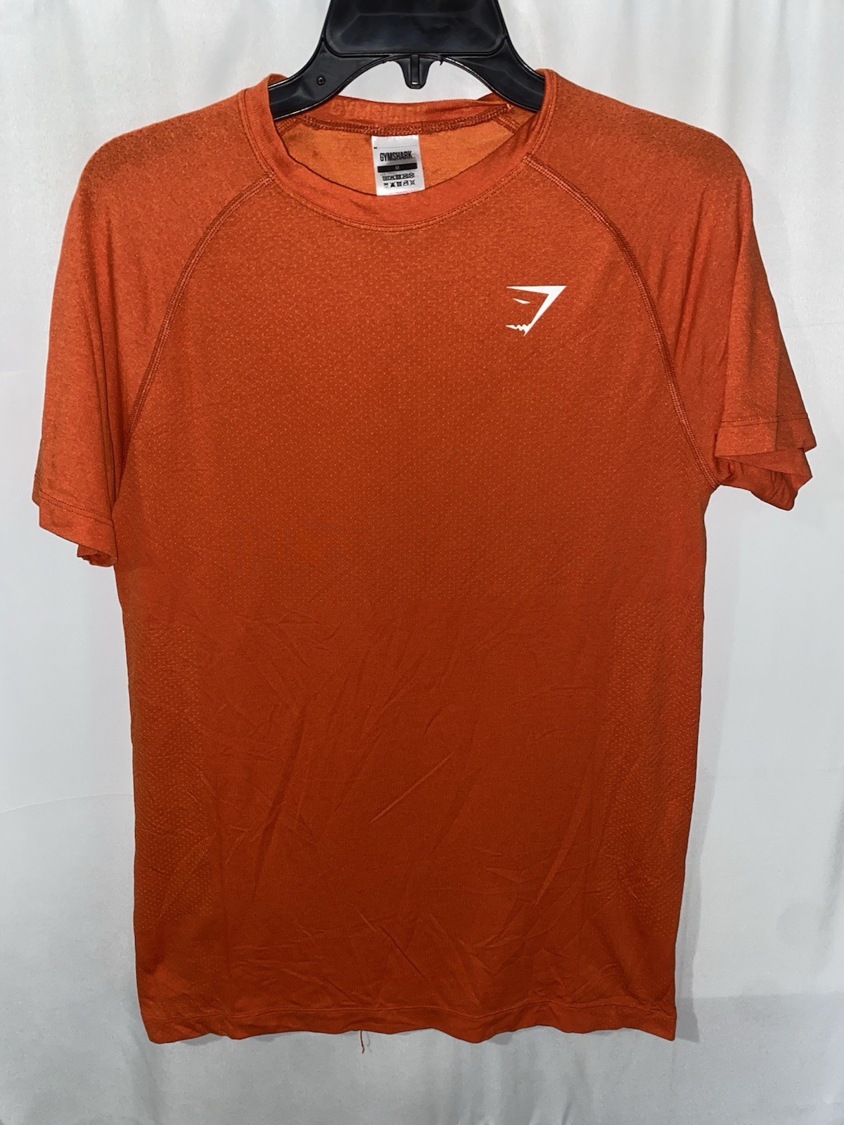 Gymshark Vital Seamless Mens Short Sleeve Athletic Shirt Medium A1A5Z Orange gallery