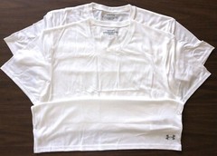 Under Armour Core CREW Top 2-Pack Undershirt White NEW NO BOX S – 3XL