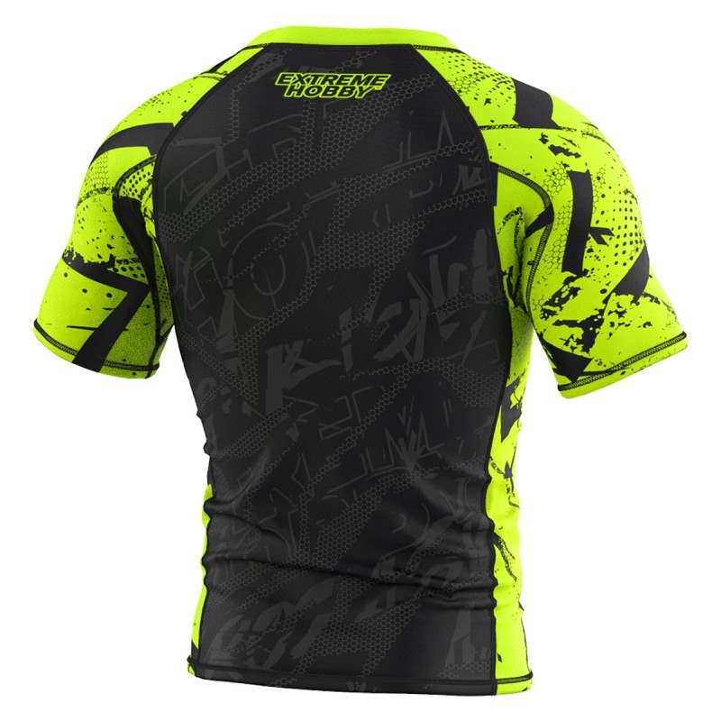 Extreme Hobby Rashguard Short Sleeve Neo Lime gallery