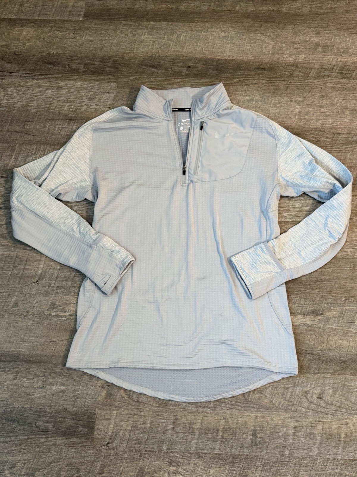 Nike Running Quarter Zip Dri-FIT Large Waffle gallery