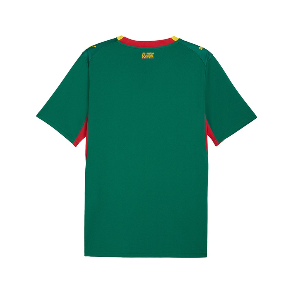 PUMA Senegal Away Crew Neck Short Sleeve Replica Jersey Mens Green 78317102 gallery