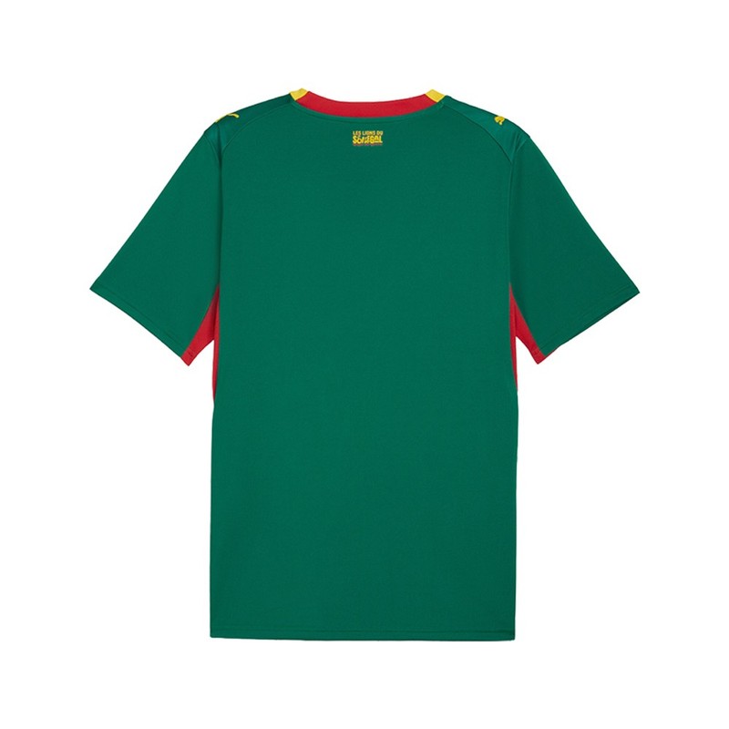 PUMA Senegal Away Crew Neck Short Sleeve Replica Jersey Mens Green 78317102 gallery