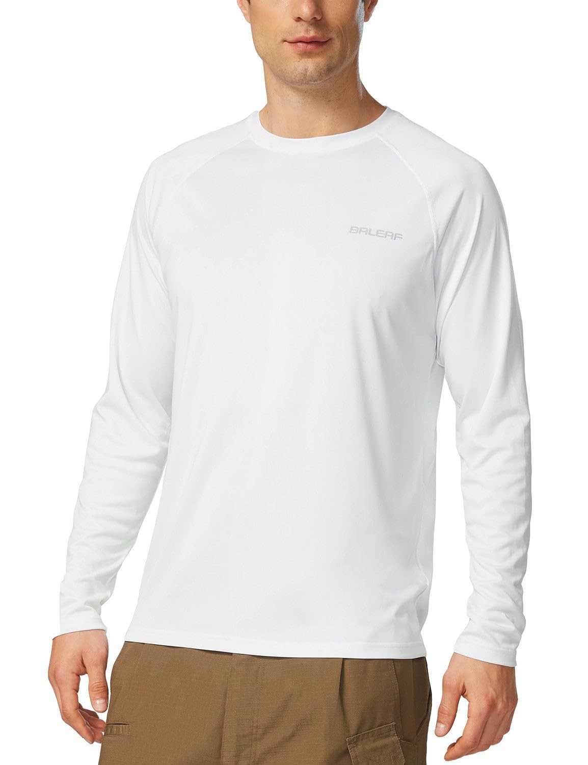 Men's Sun Protection Shirts UV SPF T-Shirts UPF 50+ Long Sleeve Rash Guard Fi... gallery