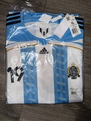 Kith Messi for Adidas Argentina Home Jersey Blue / White Size XL NEW🔥