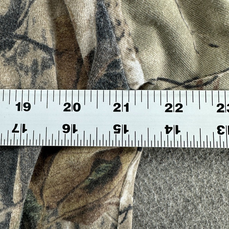 Real Tree Shirt Mens 2XL Brown Green AP Camo Hunting Outdoor Long Sleeve gallery