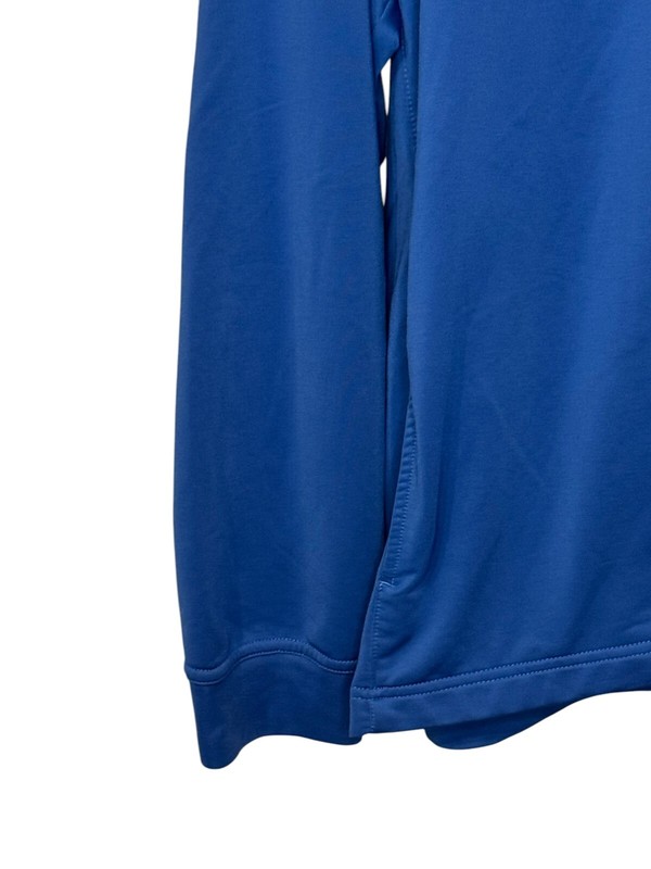 Greg Norman Men Sweater Quarter Zip Stretch Oversize Longsleeve Pullover Blue XL gallery