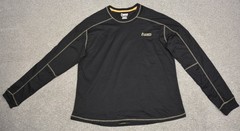 Rocky Long Sleeve Thermal Undershirt Men’s 2XL (50-52) Black