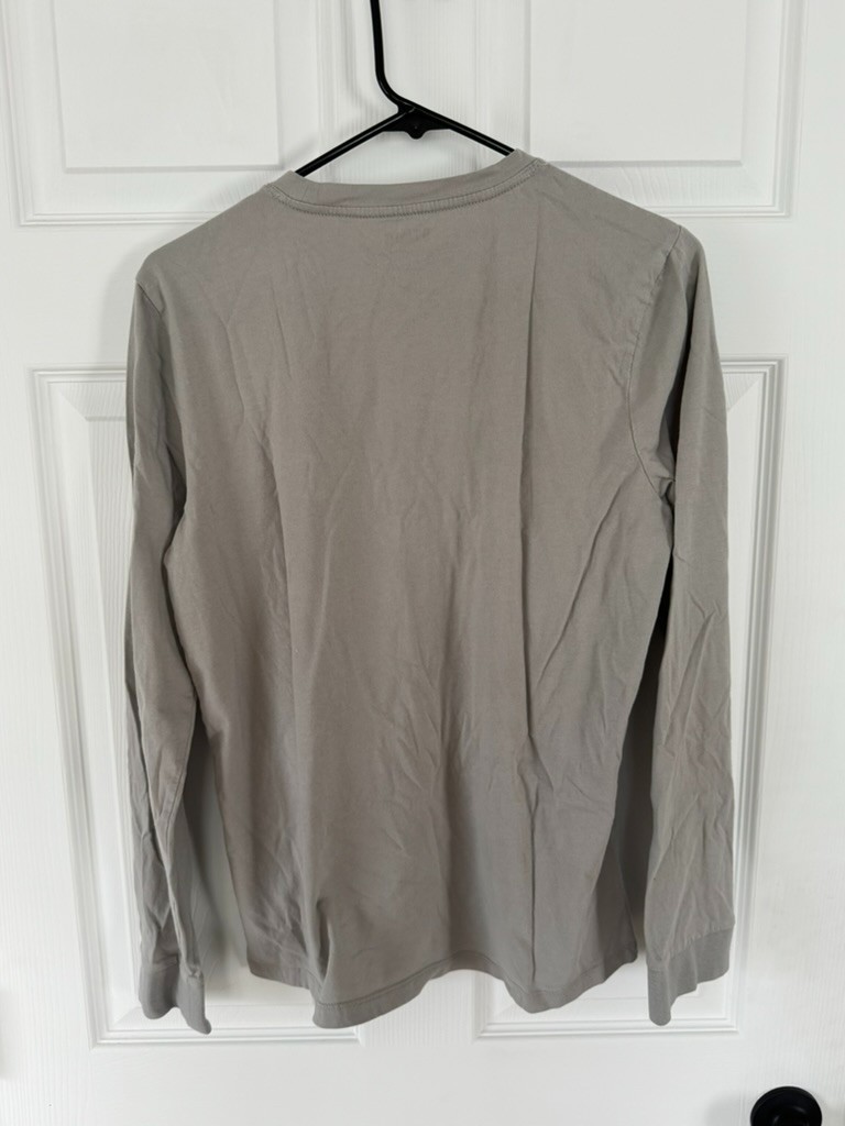 Stoic Backcountry Long Sleeve Shirt, Cotton, Gray, Men's Small gallery
