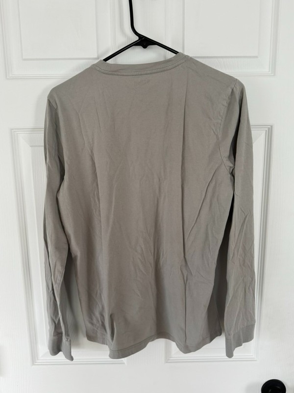 Stoic Backcountry Long Sleeve Shirt, Cotton, Gray, Men's Small gallery