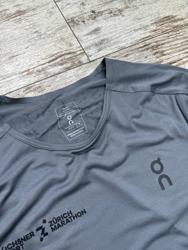 ON Cloud Running Long Sleeve Running Starter T Shirt Tee Grey Mens Size M gallery