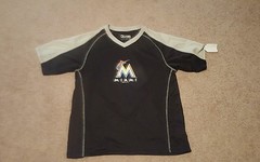 NEW Miami (Florida) Marlins MLB Men’s Athletic Shirt by True Fan; several sizes